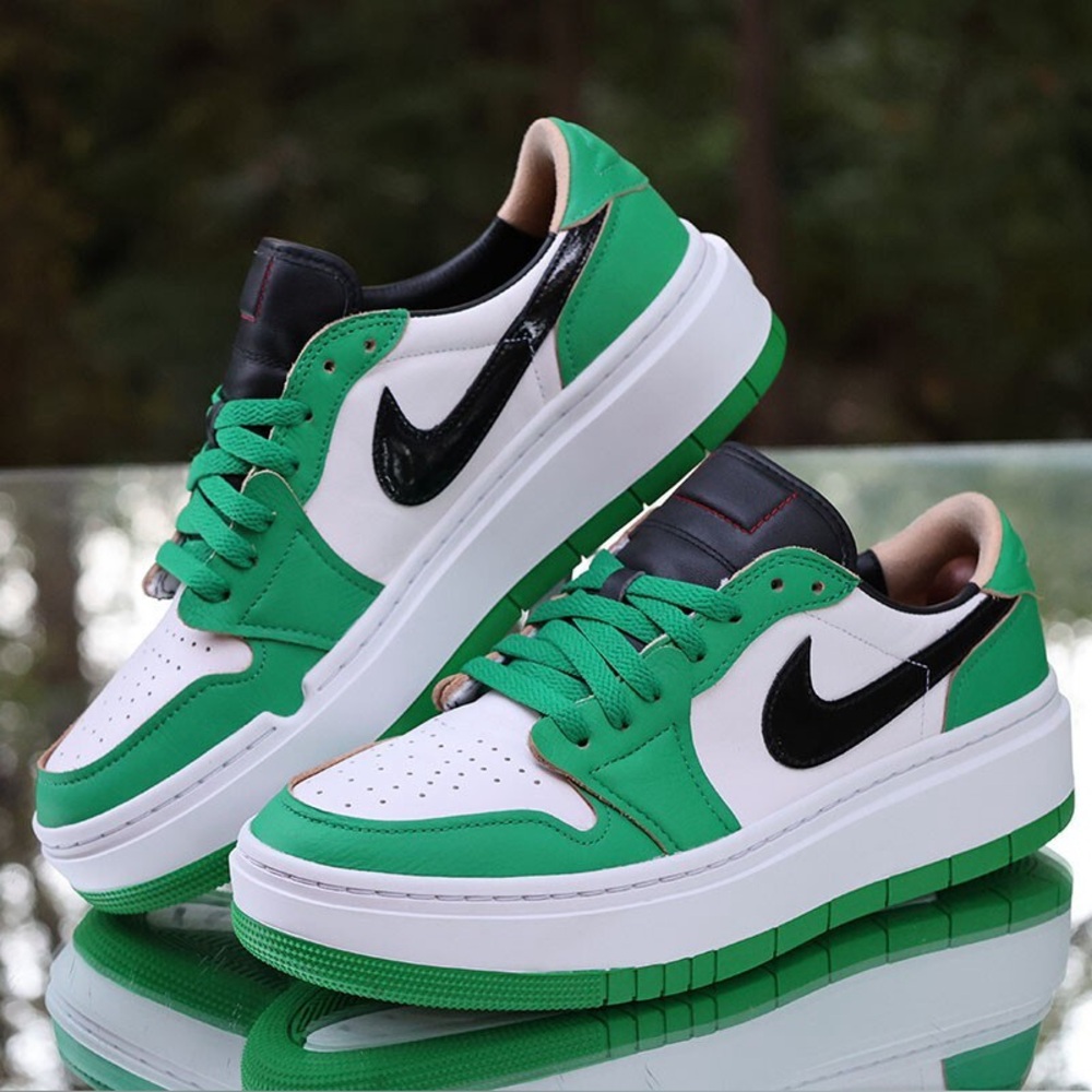 Air Jordan 1 Low SE Elevate Lucky Green sneakers